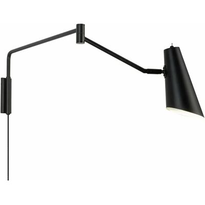 Dyberg Larsen Noa Applique Murale Longue Noire Mat - Applique Murale - Publicité Dyberg Larsen Noa Applique Murale Longue Noire Mat - Applique Murale - Publicité