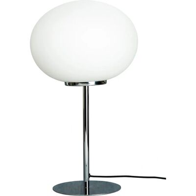 Dyberg Larsen Queen Opal, Lampe de table globe chromée Dyberg Larsen Queen Opal, Lampe de table globe chromée