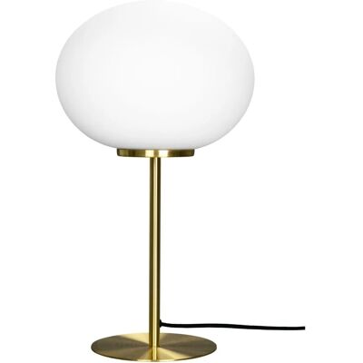 Dyberg Larsen Queen Opal, Messing Globe Bordlampe - Indendørs Belysning Dyberg Larsen Queen Opal, Messing Globe Bordlampe - Indendørs Belysning