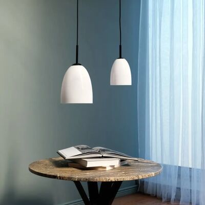 Dyberg Larsen Jazz Opal - Suspension Noire en Céladon Dyberg Larsen Jazz Opal - Suspension Noire en Céladon