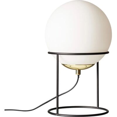 Lampa stołowa Moon od Dyberg Larsen - Szklana kula w opalowym szkle Lampa stołowa Moon od Dyberg Larsen - Szklana kula w opalowym szkle