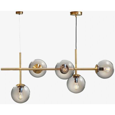 Dyberg Larsen messing taklampe - 93x39cm - E14 Dyberg Larsen messing taklampe - 93x39cm - E14