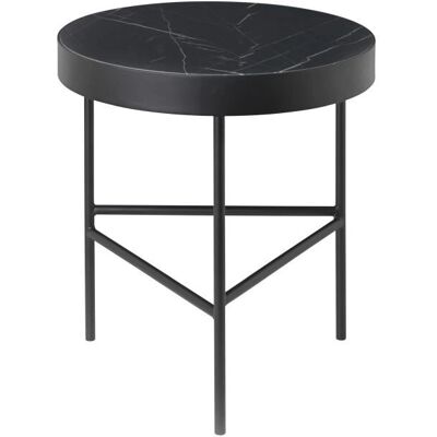 Ferm Living Marmor Bord Medium - Svart Marquina - Bord Ferm Living Marmor Bord Medium - Svart Marquina - Bord