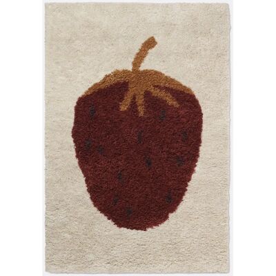 Tapis Beige Fruiticana de Ferm Living - Décoration pour enfants en laine - Publicité Tapis Beige Fruiticana de Ferm Living - Décoration pour enfants en laine - Publicité