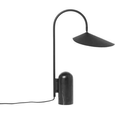Lampe de Table ferm LIVING Arum - Noir - Design Organique Élégant - Publicité Lampe de Table ferm LIVING Arum - Noir - Design Organique Élégant - Publicité
