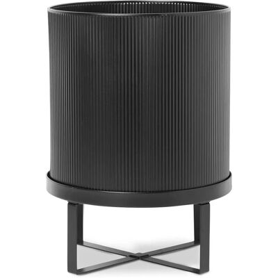 ferm LIVING - Bau Pot Large Black - Black - Plantet Pot ferm LIVING - Bau Pot Large Black - Black - Plantet Pot