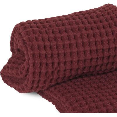 ferm LIVING Økologisk badehåndkle - Hvit - 70x140 cm ferm LIVING Økologisk badehåndkle - Hvit - 70x140 cm