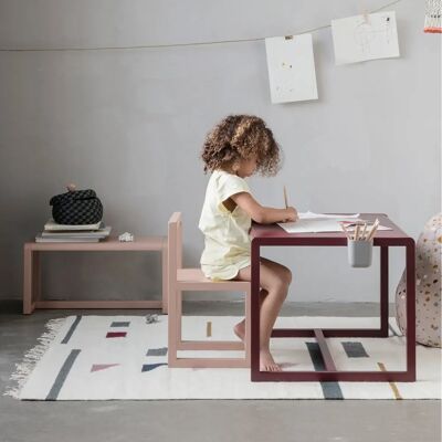 Tavolo per bambini Little Architect Ferm Living - Legno, Stabile & Divertente Tavolo per bambini Little Architect Ferm Living - Legno, Stabile & Divertente