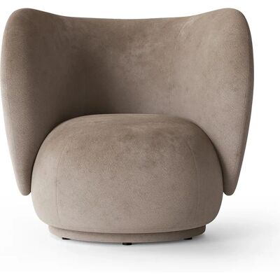 Ferm Living - Rico Lounge Chair - Faded Velvet - Lounge chair Ferm Living - Rico Lounge Chair - Faded Velvet - Lounge chair