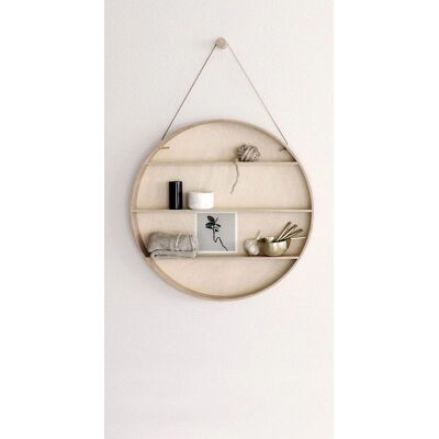 Ferm Living - Mensola Circolare - Legno Naturale - Design Scandinavo Ferm Living - Mensola Circolare - Legno Naturale - Design Scandinavo