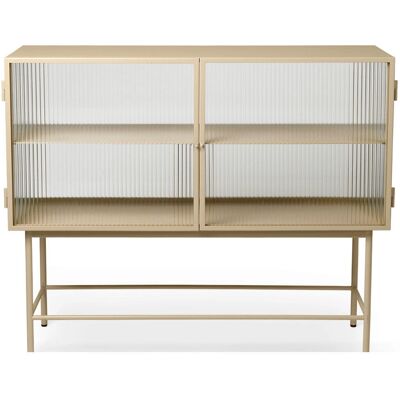 Ferm Living Haze Sideboard - Ribbet Glass/Cashmere Ferm Living Haze Sideboard - Ribbet Glass/Cashmere
