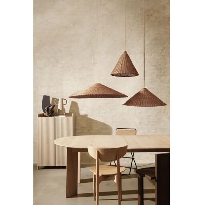 Table extensible ferm LIVING Bevel - Chêne huilé blanc - Publicité Table extensible ferm LIVING Bevel - Chêne huilé blanc - Publicité