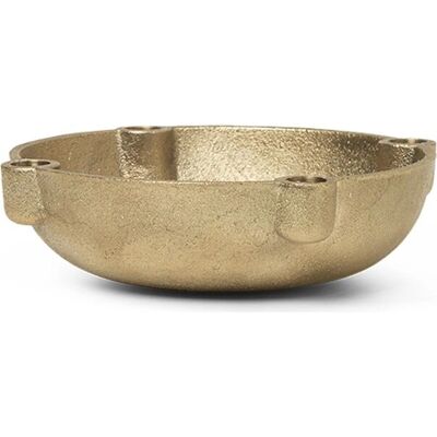 Ferm Living - Messing Kerzenständer, Ø 14,6cm Ferm Living - Messing Kerzenständer, Ø 14,6cm