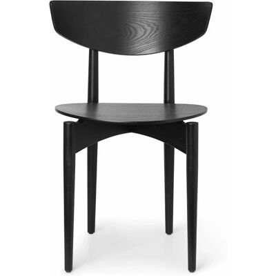 Sedia Herman di Ferm Living - Nero - Design salvaspazio Sedia Herman di Ferm Living - Nero - Design salvaspazio