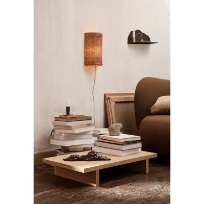 Lampe Murale en Rotin Naturel Ferm Living Dou - Publicité Lampe Murale en Rotin Naturel Ferm Living Dou - Publicité