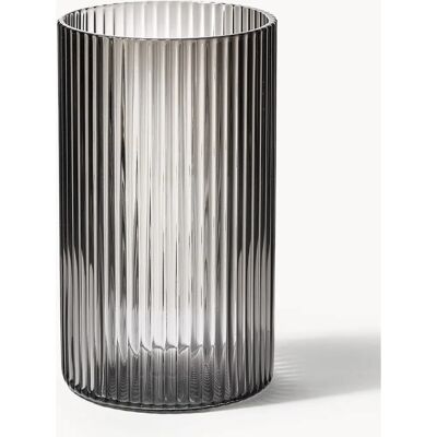 Ferm Living - Bicchiere Ripple - Grigio - Vetro soffiato a mano - Designer Trine Andersen - Tipo di prodotto Ferm Living - Bicchiere Ripple - Grigio - Vetro soffiato a mano - Designer Trine Andersen - Tipo di prodotto