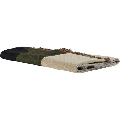 ferm LIVING Coperta Tappezzeria Multicolore - Entire - Cotone ferm LIVING Coperta Tappezzeria Multicolore - Entire - Cotone