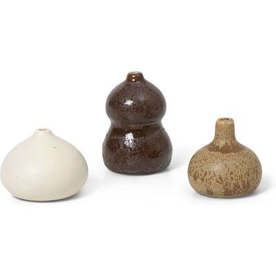 ferm LIVING - Minivasi Komo - Multicolore - Ceramica ferm LIVING - Minivasi Komo - Multicolore - Ceramica