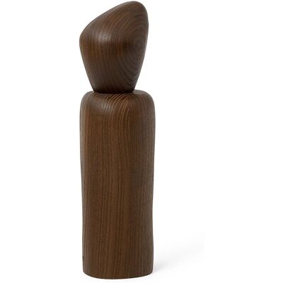 ferm LIVING Brauner Cairn Mühle - Salz- und Pfeffermühle - 21cm Skulpturales Eschenholz ferm LIVING Brauner Cairn Mühle - Salz- und Pfeffermühle - 21cm Skulpturales Eschenholz