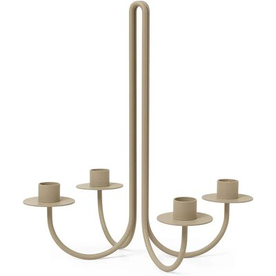 Ferm LIVING Beiger Sway Kerzenhalter - Unisex Ferm LIVING Beiger Sway Kerzenhalter - Unisex