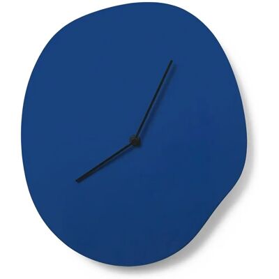 Orologio da Parete Melt di Ferm Living - Blu - 28x33cm Orologio da Parete Melt di Ferm Living - Blu - 28x33cm