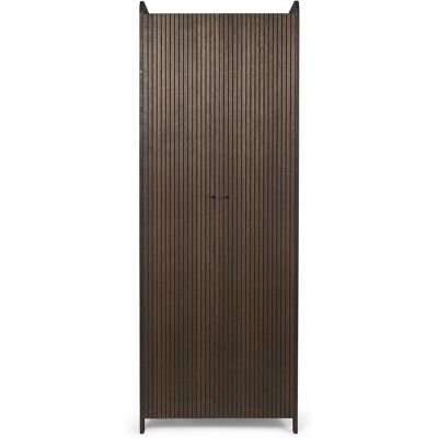 Ferm Living Armoire Haute - Chêne Foncé - 200 cm - Publicité Ferm Living Armoire Haute - Chêne Foncé - 200 cm - Publicité