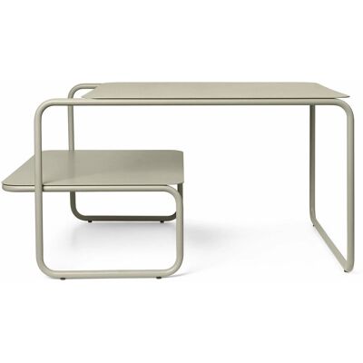 Ferm Living Level Kaffeebord - 79x60 cm - Cashmere - Kaffebord Ferm Living Level Kaffeebord - 79x60 cm - Cashmere - Kaffebord