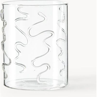 Ferm LIVING Doodle Glasses - Sett med 2 - Servise Ferm LIVING Doodle Glasses - Sett med 2 - Servise