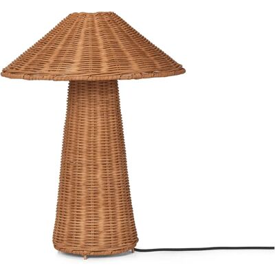 Ferm Living Natürliche Rattan Tischlampe - 40cm - Innendekoration Ferm Living Natürliche Rattan Tischlampe - 40cm - Innendekoration