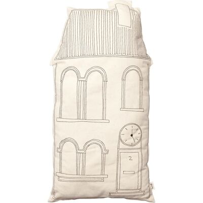 Ferm Living - Abode Tall Clock Fargerik Pute - Barn Ferm Living - Abode Tall Clock Fargerik Pute - Barn