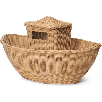 ferm Living Flettet oppbevaringskurv - Natural ferm Living Flettet oppbevaringskurv - Natural