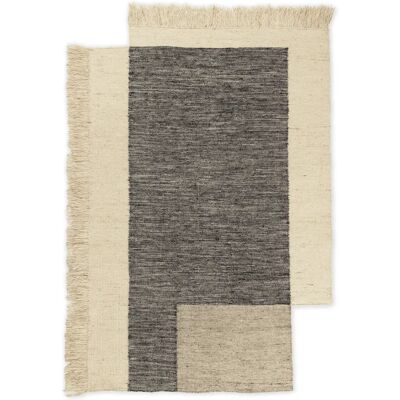 Ferm Living - Asymmetrisk ullteppe - 140x200 cm Ferm Living - Asymmetrisk ullteppe - 140x200 cm
