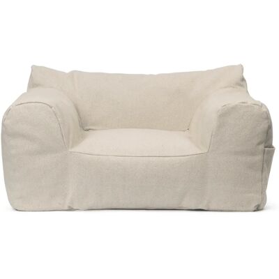 Sacco a Seduta Ferm Living Bianco Off-White - Fodera Lavabile Sacco a Seduta Ferm Living Bianco Off-White - Fodera Lavabile