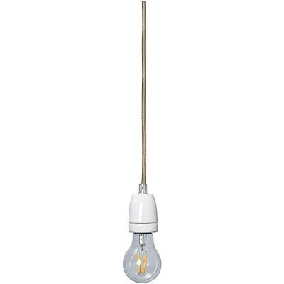 Ferm Living - Cavo con baldacchino per lampada a sospensione, cashmere scuro - Lampada a sospensione Ferm Living - Cavo con baldacchino per lampada a sospensione, cashmere scuro - Lampada a sospensione