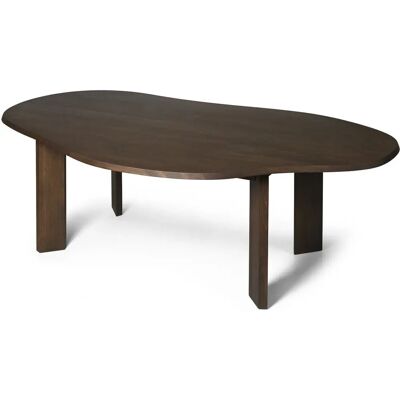 Ferm Living Tarn Table à manger ronde - 115cm, Hêtre foncé - Publicité Ferm Living Tarn Table à manger ronde - 115cm, Hêtre foncé - Publicité
