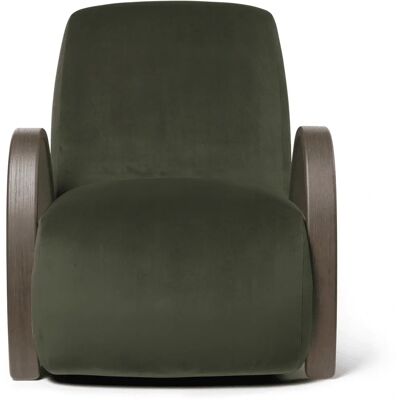 Fauteuil Buur en Velours, Vert, 87cm - Fauteuil Lounge - Publicité Fauteuil Buur en Velours, Vert, 87cm - Fauteuil Lounge - Publicité