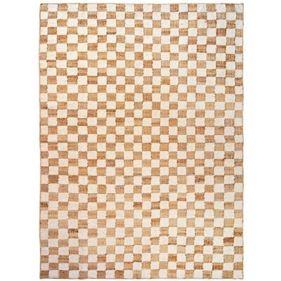 Ferm Living - Tapis en laine et jute à carreaux - Naturel - 200x300cm - Publicité Ferm Living - Tapis en laine et jute à carreaux - Naturel - 200x300cm - Publicité