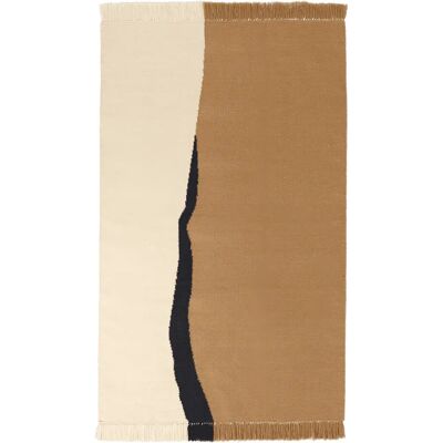 Gulvteppe Kelim Soil - Håndvevet i ull - 140x200 cm Gulvteppe Kelim Soil - Håndvevet i ull - 140x200 cm