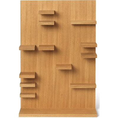 Ferm Living Parade Shelf - H: 60 cm - Huile d'Acacia - Publicité Ferm Living Parade Shelf - H: 60 cm - Huile d'Acacia - Publicité