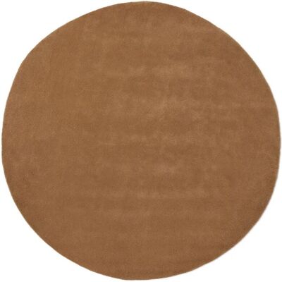 Ferm Living Toffee Wollrundlage - Teppich Ferm Living Toffee Wollrundlage - Teppich