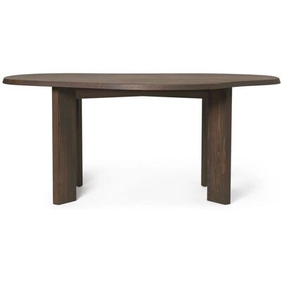 Ferm Living Tarn Skrivebord - Mørkbeiset eik - Skrivebord Ferm Living Tarn Skrivebord - Mørkbeiset eik - Skrivebord