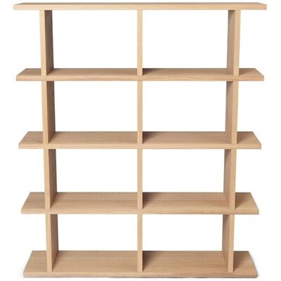 Libreria Ferm Living Kona - Legno Naturale - 2x4 - 141cm H Libreria Ferm Living Kona - Legno Naturale - 2x4 - 141cm H