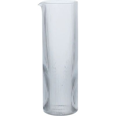 Ferm Living Ripple Karaff - Klar - 8,4x25,5cm - 1,12L Ferm Living Ripple Karaff - Klar - 8,4x25,5cm - 1,12L
