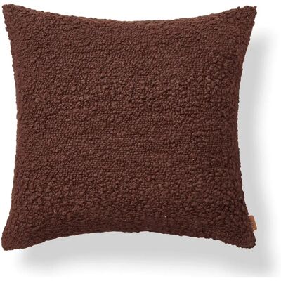 Housse de coussin Moor de Ferm Living - 50x50cm - Pécan Foncé - Publicité Housse de coussin Moor de Ferm Living - 50x50cm - Pécan Foncé - Publicité