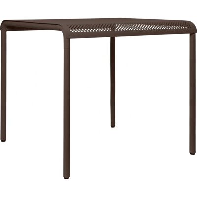 Ferm Living - Tavolo da esterno Dapple - Marrone - 80x80cm Ferm Living - Tavolo da esterno Dapple - Marrone - 80x80cm
