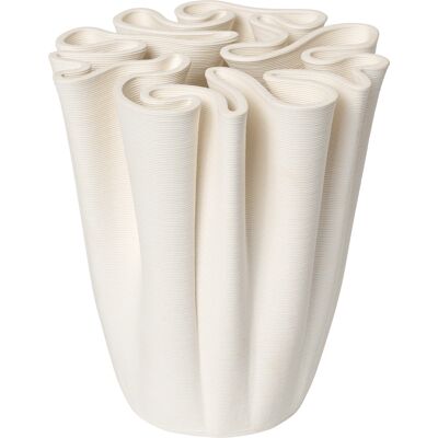 Ferm Living Dedali Hvit Keramikkrukke - Vase Ferm Living Dedali Hvit Keramikkrukke - Vase