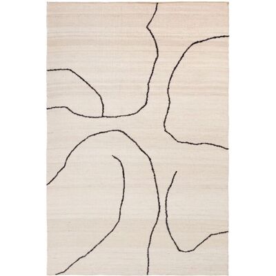 Tapis en jute Gesso de Ferm Living - 170x240cm - Beige - Publicité Tapis en jute Gesso de Ferm Living - 170x240cm - Beige - Publicité
