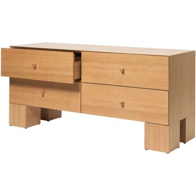 Ferm LIVING - Kuben Kommode - braun - 2 x 2 Ferm LIVING - Kuben Kommode - braun - 2 x 2