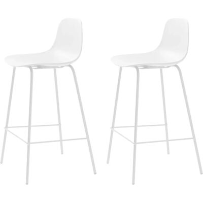 Unique Furniture - Barstol på 92cm - Hvid Unique Furniture - Barstol på 92cm - Hvid