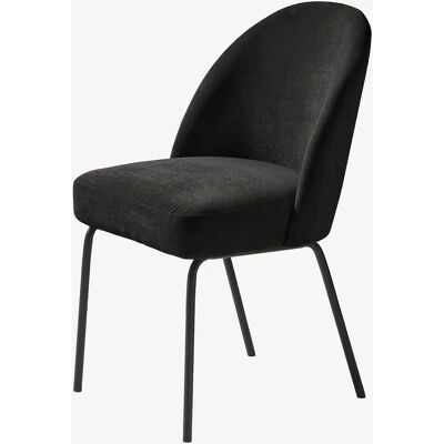 Unique Furniture Creston Spisebordsstol - Sort, 83,5 cm høj Unique Furniture Creston Spisebordsstol - Sort, 83,5 cm høj
